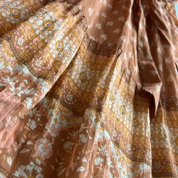 NWOT Spell & the Gypsy Utopia Strappy Sundress Cinnamon Size Small - Picture 8 of 13